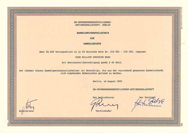 BB-Unternehmensbeteiligungs-AG
