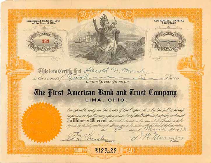 First American Bank and Trust Co.