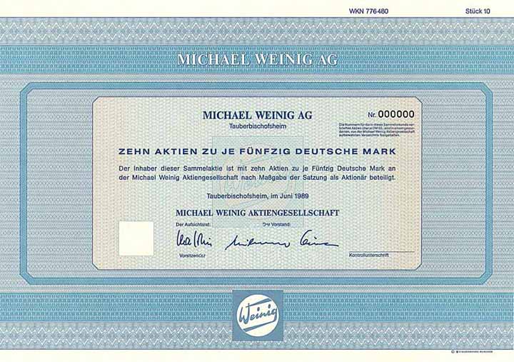 Michael Weinig AG