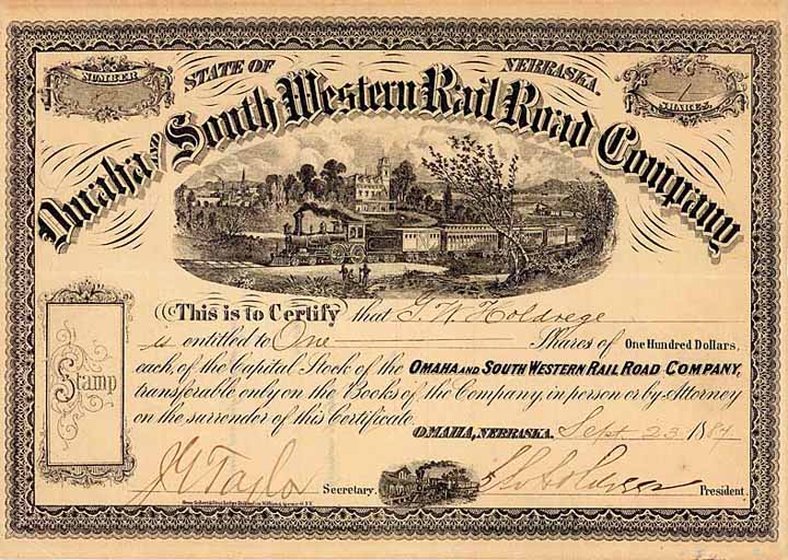 Omaha & South Western Railroad