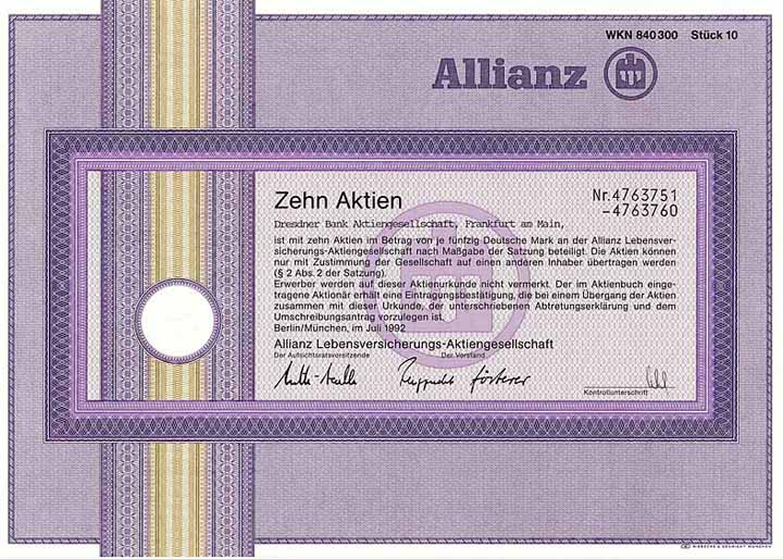Allianz Lebensversicherungs-AG