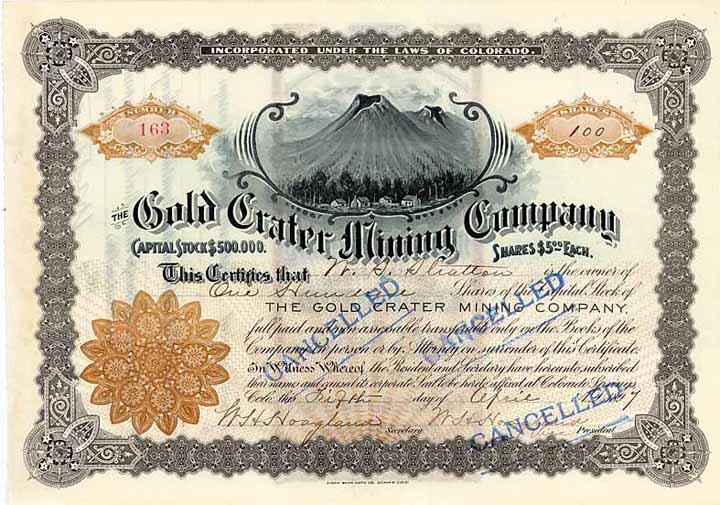 Gold Crater Mining Co.