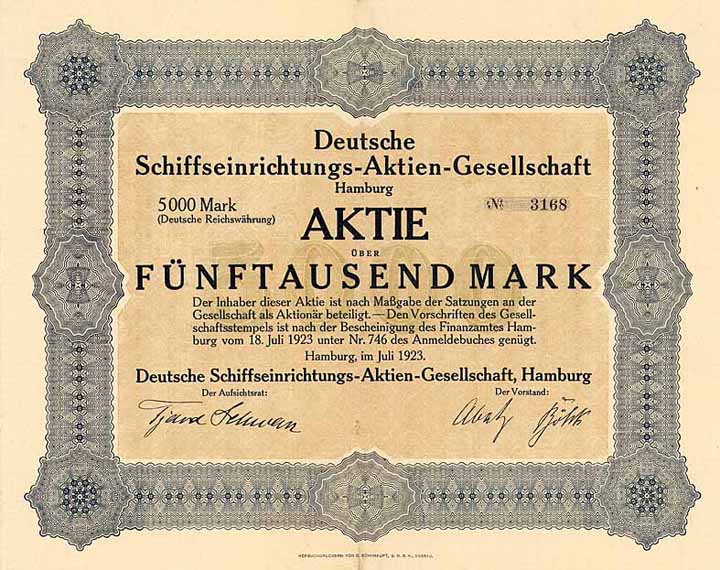 Deutsche Schiffseinrichtungs-AG