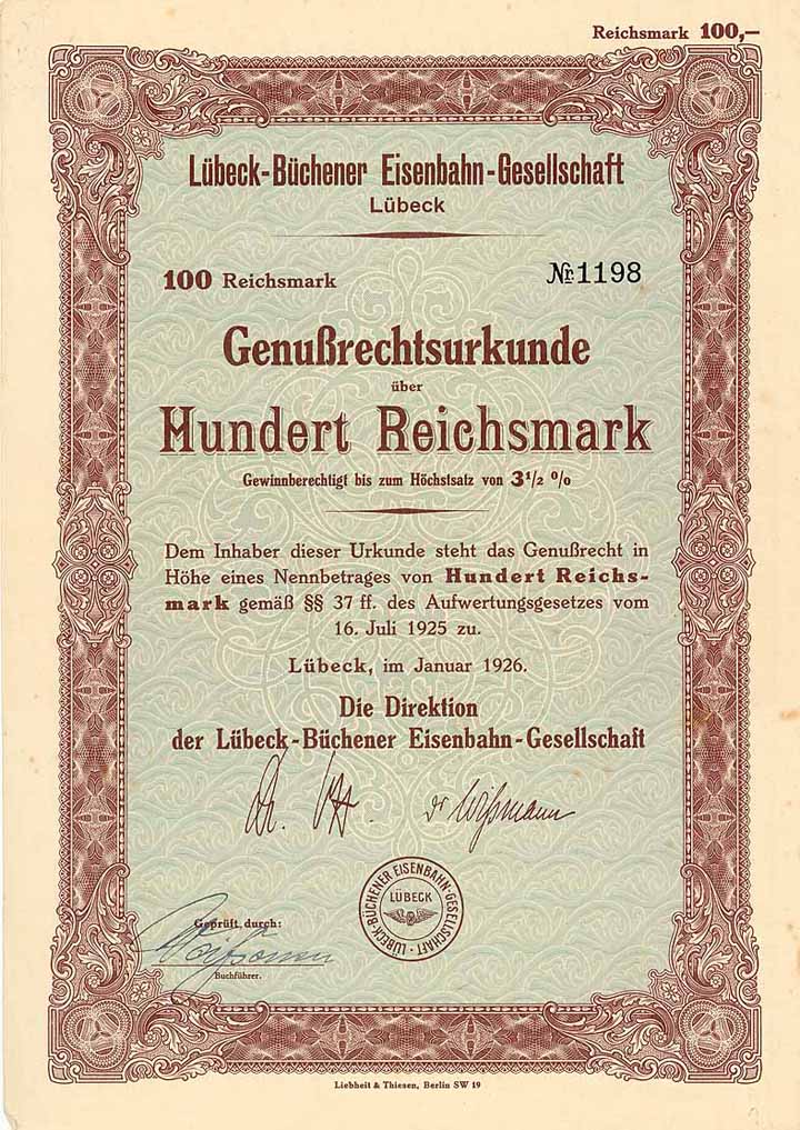 Lübeck-Büchener Eisenbahn-Gesellschaft