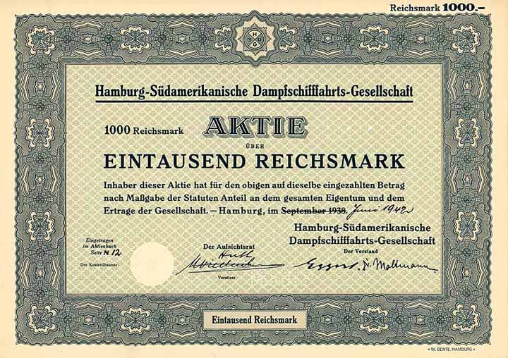 Hamburg-Südamerikanische Dampfschifffahrts-Gesellschaft