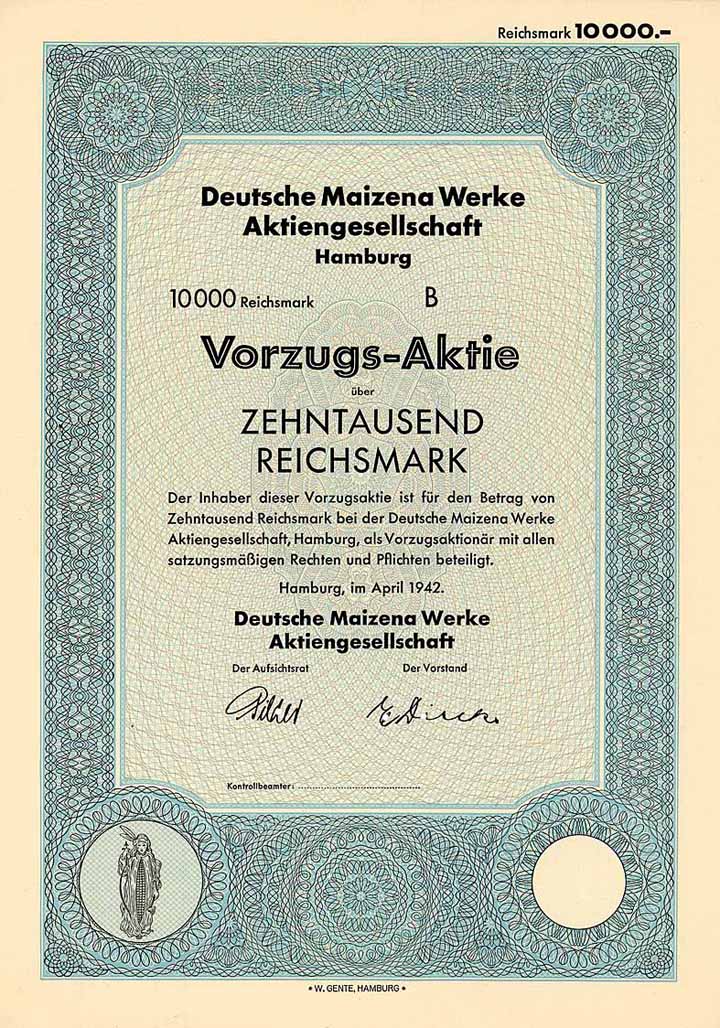 Deutsche Maizena Werke AG