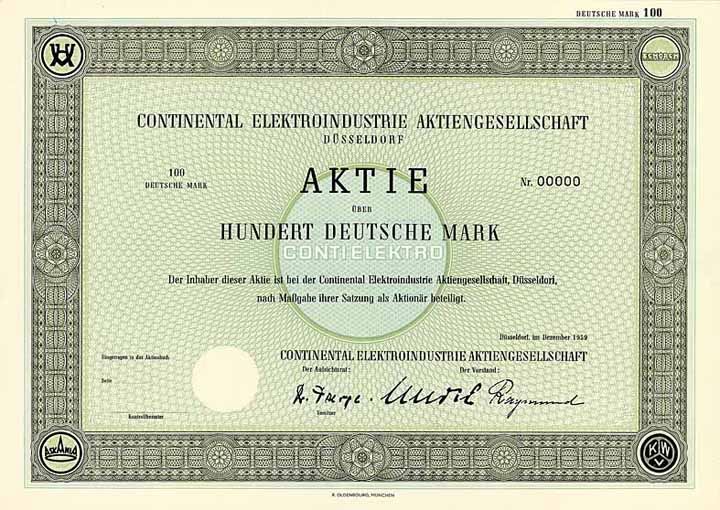 Continental Elektroindustrie AG