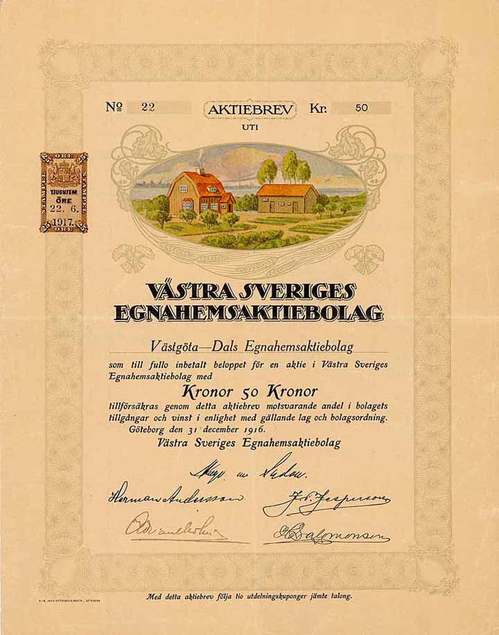 Västra Sveriges Egnahemsaktiebolag