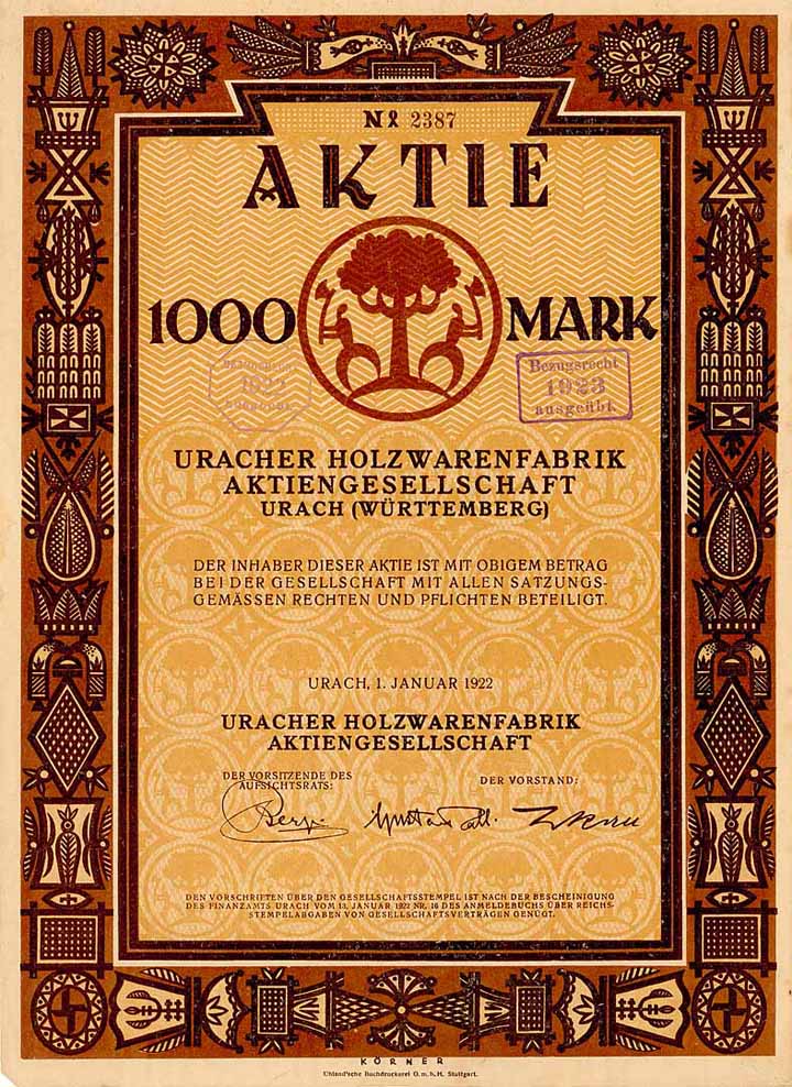 Uracher Holzwarenfabrik AG