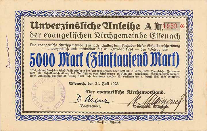 Evangelische Kirchengemeinde Eisenach