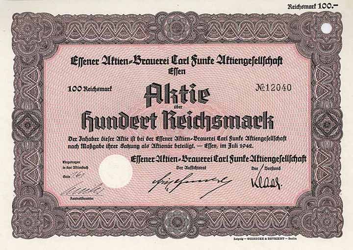 Essener Aktien-Brauerei Carl Funke AG