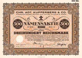 Chr. Adt. Kupferberg & Co. KGaA