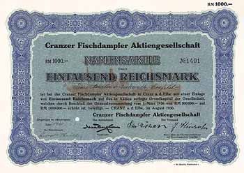 Cranzer Fischdampfer AG