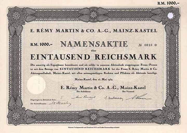 E. Rémy Martin & Co. AG