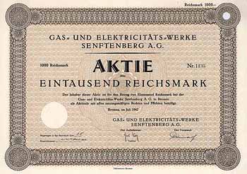 Gas- und Elektricitäts-Werke Senftenberg AG
