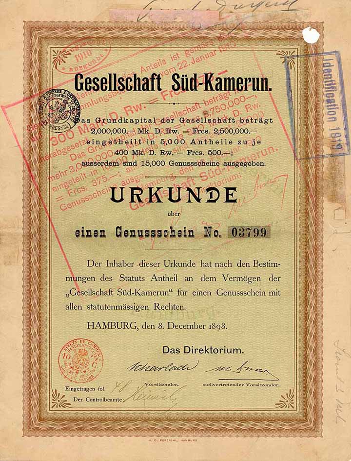 Gesellschaft Süd-Kamerun