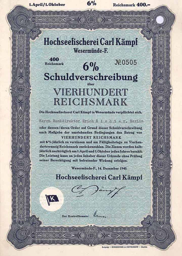 Hochseefischerei Carl Kämpf