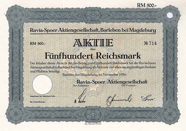 Ravia-Spoer AG