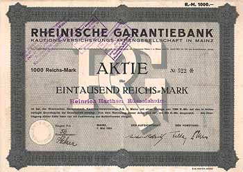 Rheinische Garantiebank Kautions-Versicherungs-AG