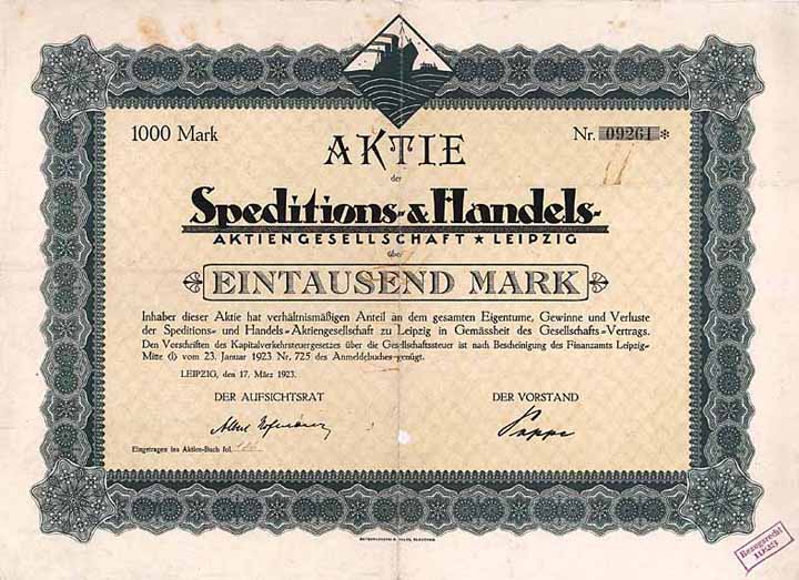 Speditions- & Handels-AG