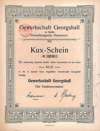 Gewerkschaft Georgshall zu Gotha