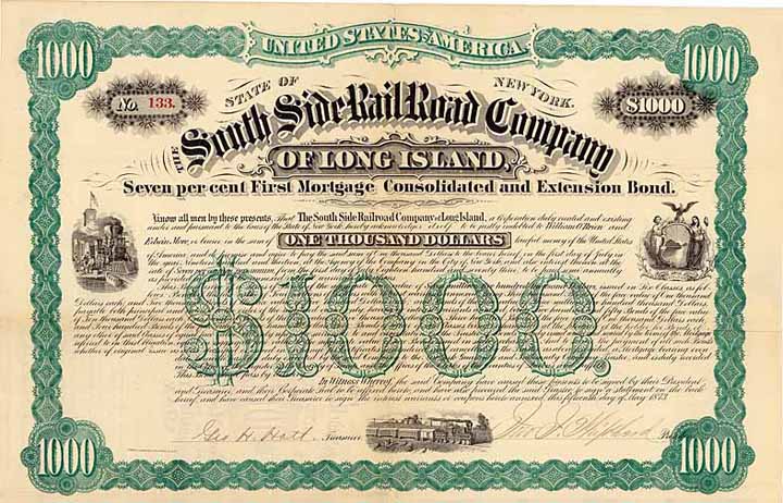 South Side Rail Road Co. of Long Island