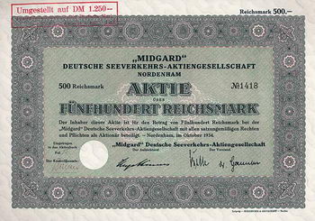 MIDGARD Deutsche Seeverkehrs-AG