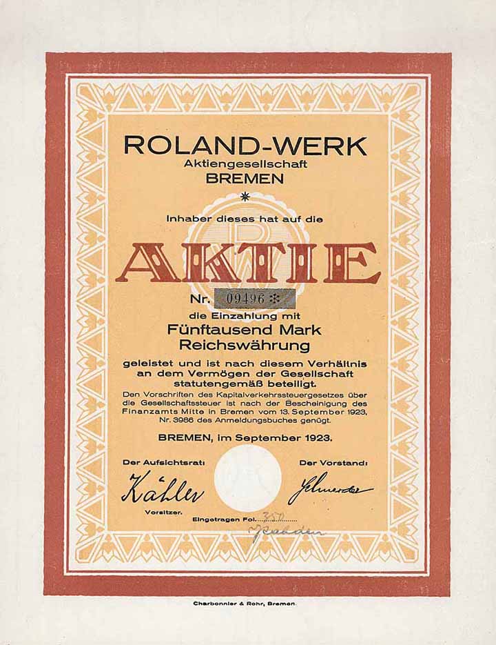 Roland-Werk AG