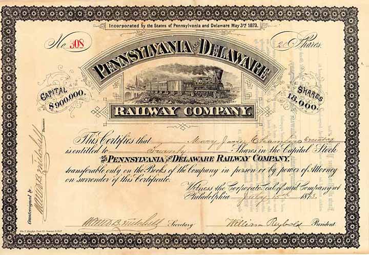 Pennsylvania & Delaware Railway