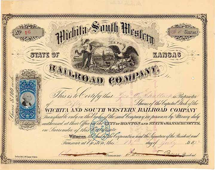 Wichita & South Western Railroad