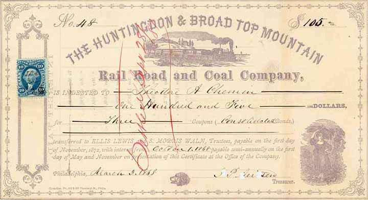 Huntingdon & Broad Top Mountain Railroad & Coal Co.