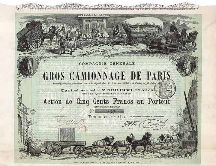 Cie. Gle. du Gros Camionnage de Paris