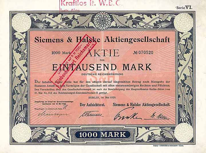 Siemens & Halske AG