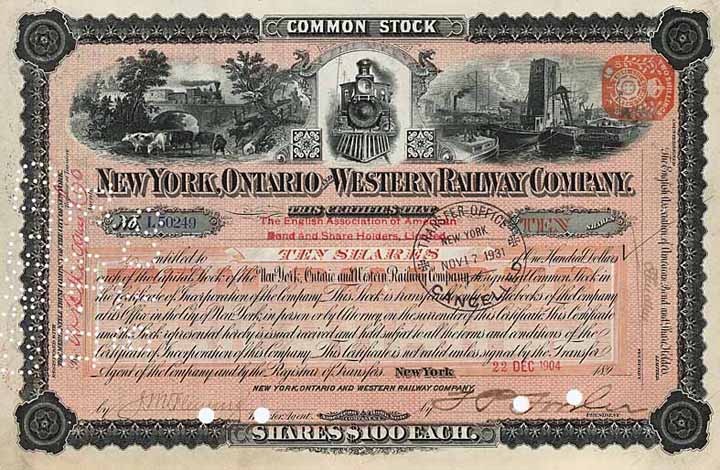 New York, Ontario & Western Railway