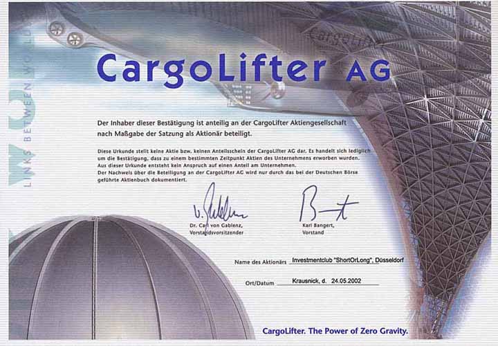 CargoLifter AG