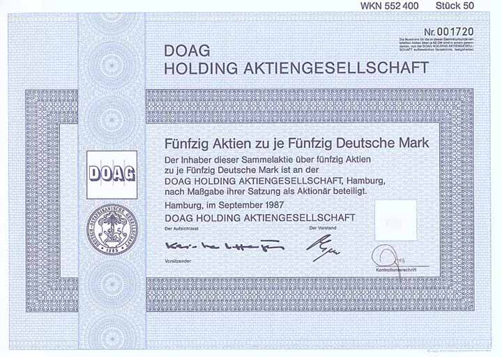 DOAG Holding AG