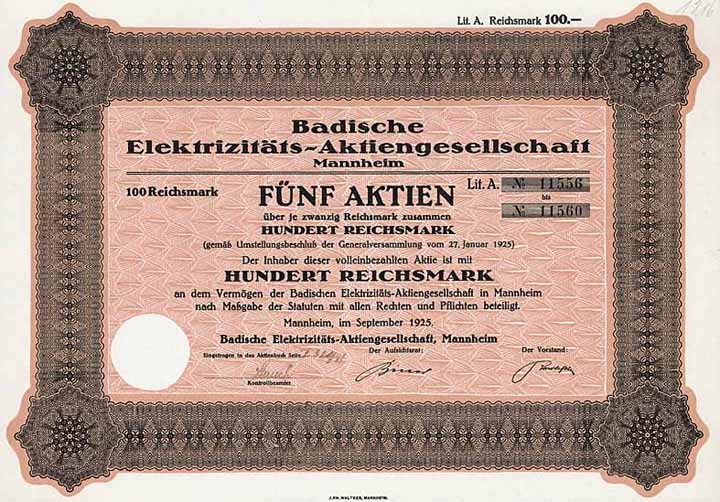 Badische Elektrizitäts-AG