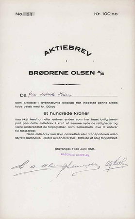 Brodrene Olsen A/S