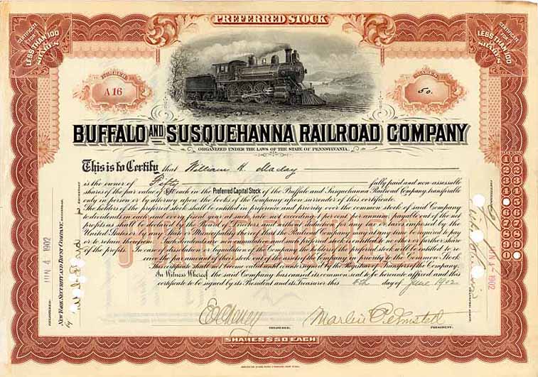 Buffalo & Susquehanna Railroad