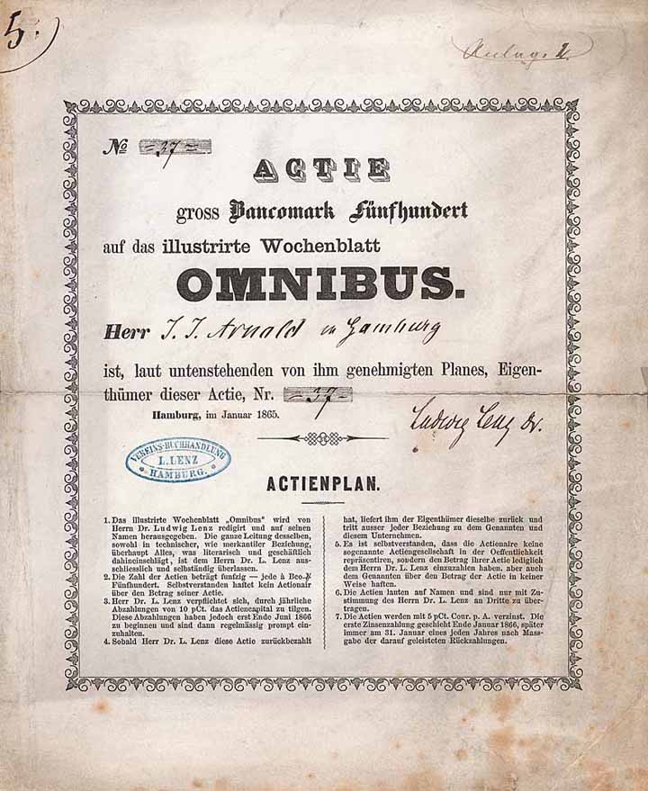 Illustrirte Wochenblatt Omnibus