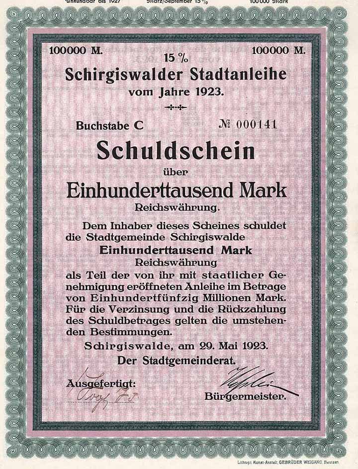 Stadtgemeinde Schirgiswalde