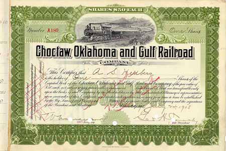 Choctaw, Oklahoma & Gulf Railroad
