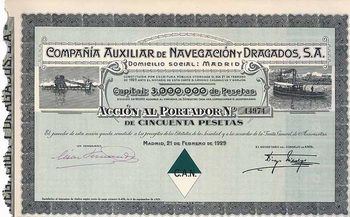 Compania Auxiliar de Navegación y Dragados S.A.