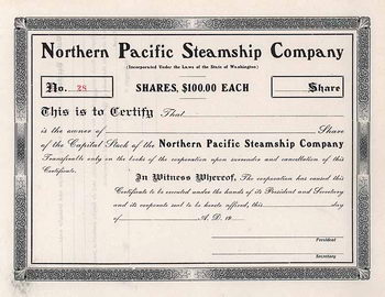 Northern Pacific Steamship Co.