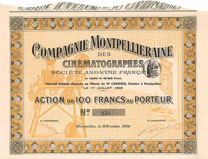 Cie. Montpellieraine des Cinématographes S.A.