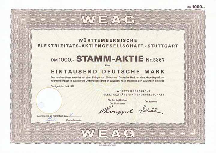 Württembergische Elektrizitäts-AG