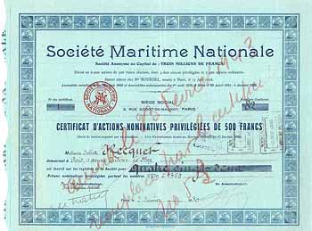 Soc. Maritime Nationale