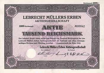 Lebrecht Müllers Erben
