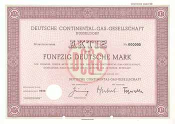 Deutsche Continental-Gas-Gesellschaft