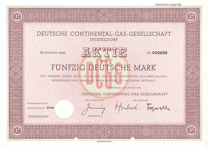 Deutsche Continental-Gas-Gesellschaft